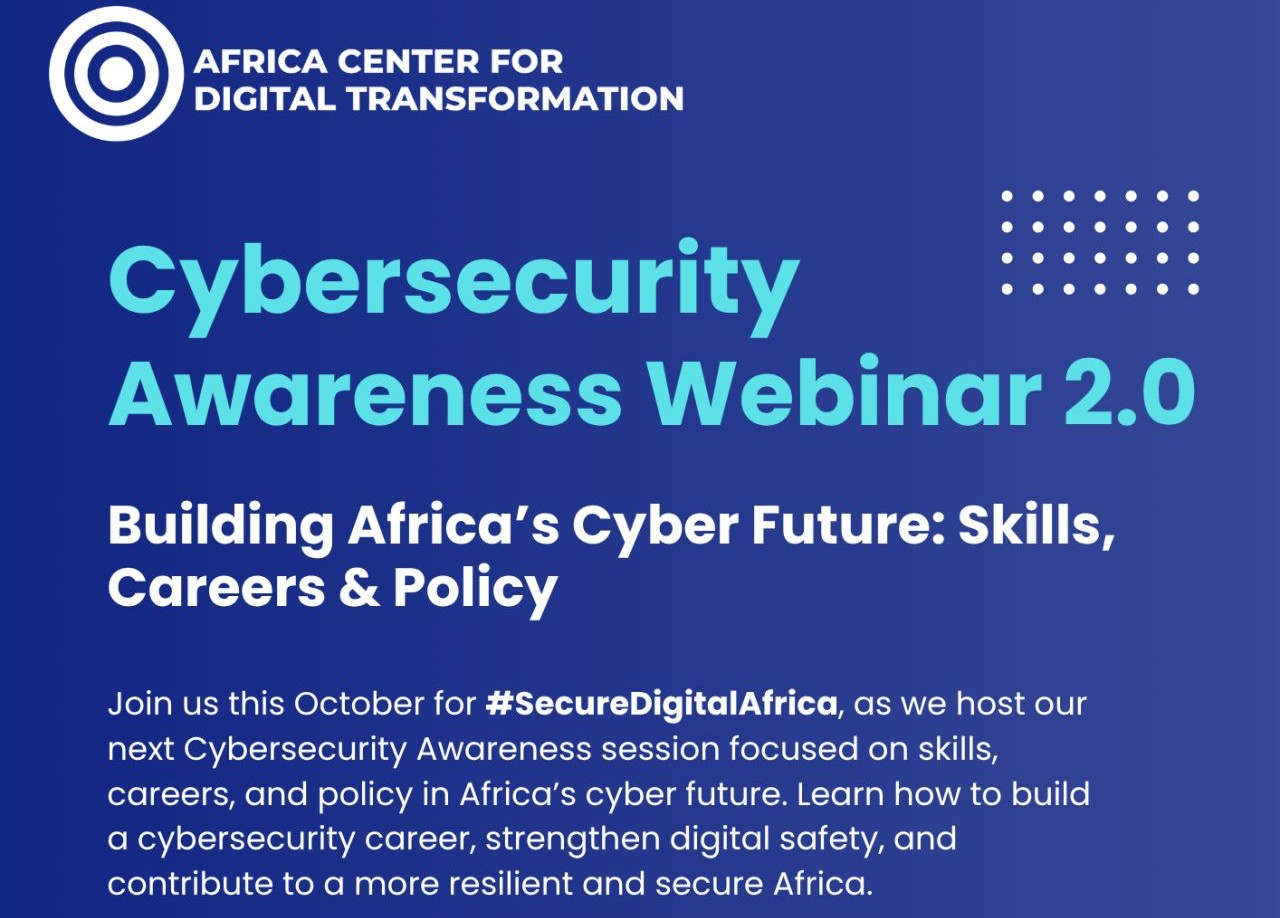Cybersecurity Awareness: Skills, Careers & Policy Webinar