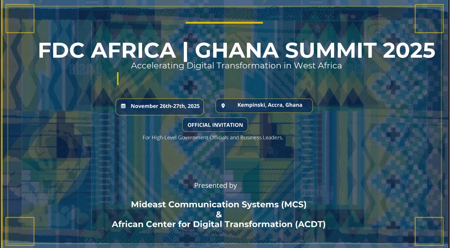 FDC Africa | Ghana Summit 2025